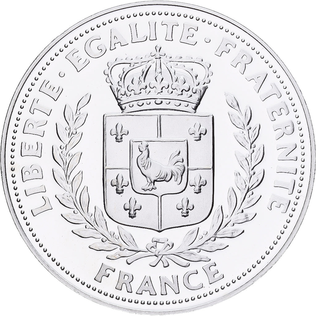 France, Médaille, Déclaration des Droits de l'Homme, Argent, FDC