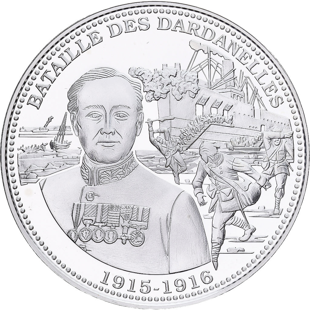 France, Médaille, Centenaire Première Guerre Mondiale, Les Dardanelles