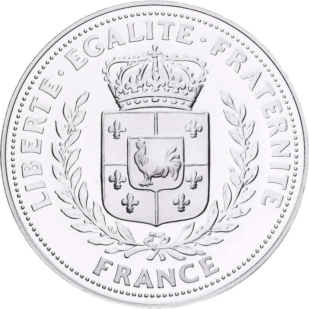 France, Medal, La Fayette nous voilà, Silver, MS(65-70)
