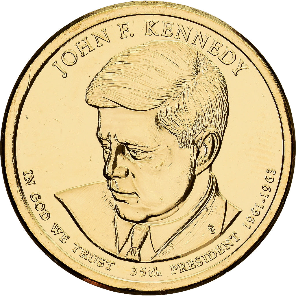 USA, 1 Dollar, John F. Kennedy, 2015, U.S. Mint, Miedź-Mosiądz, MS(65-70)
