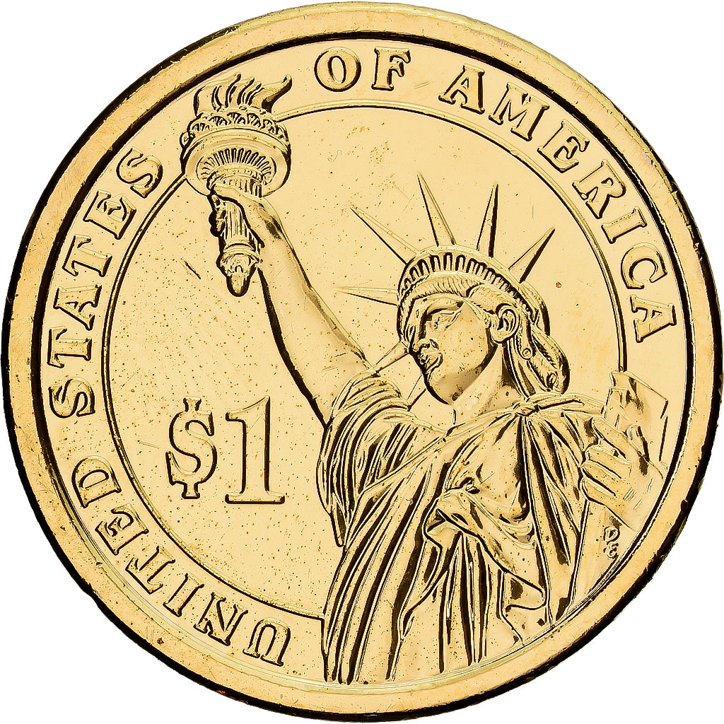 United States, 1 Dollar, Chester Arthur, 2015, U.S. Mint, Copper-Brass