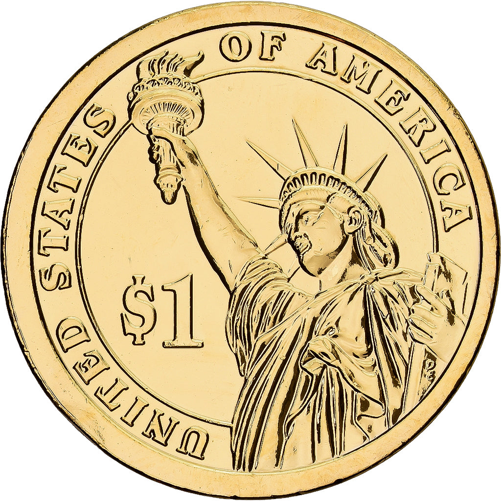 United States, 1 Dollar, Grover Cleveland, 2015, U.S. Mint, Copper-Brass