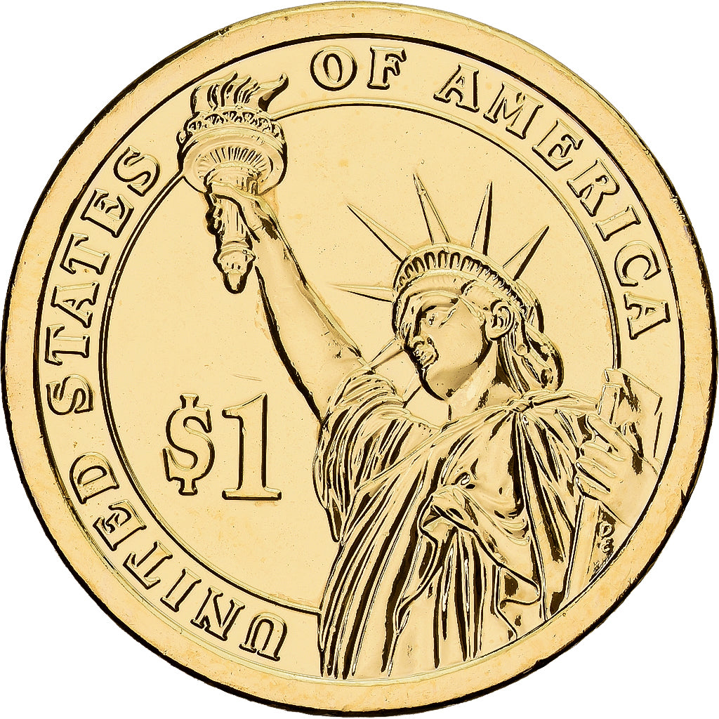 Estados Unidos, 1 Dollar, James Garfield, 2015, U.S. Mint, Cobre - latón, FDC