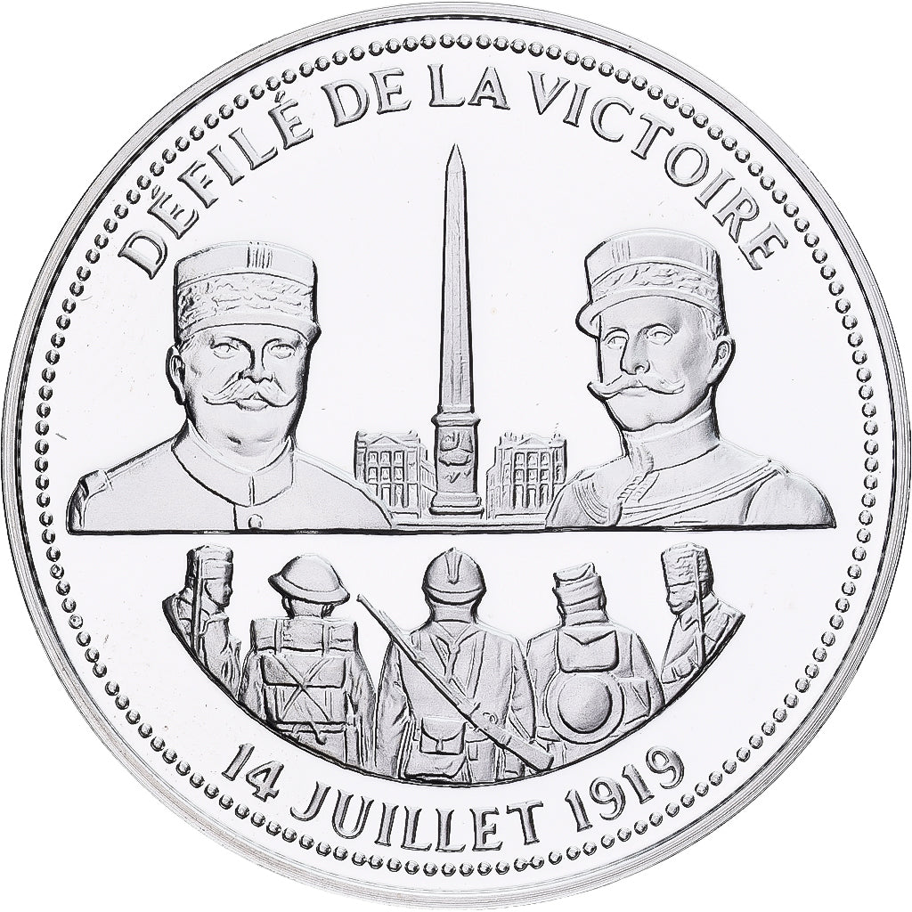 Francia, medalla, Centenaire Première Guerre Mondiale, Défilé de la Victoire