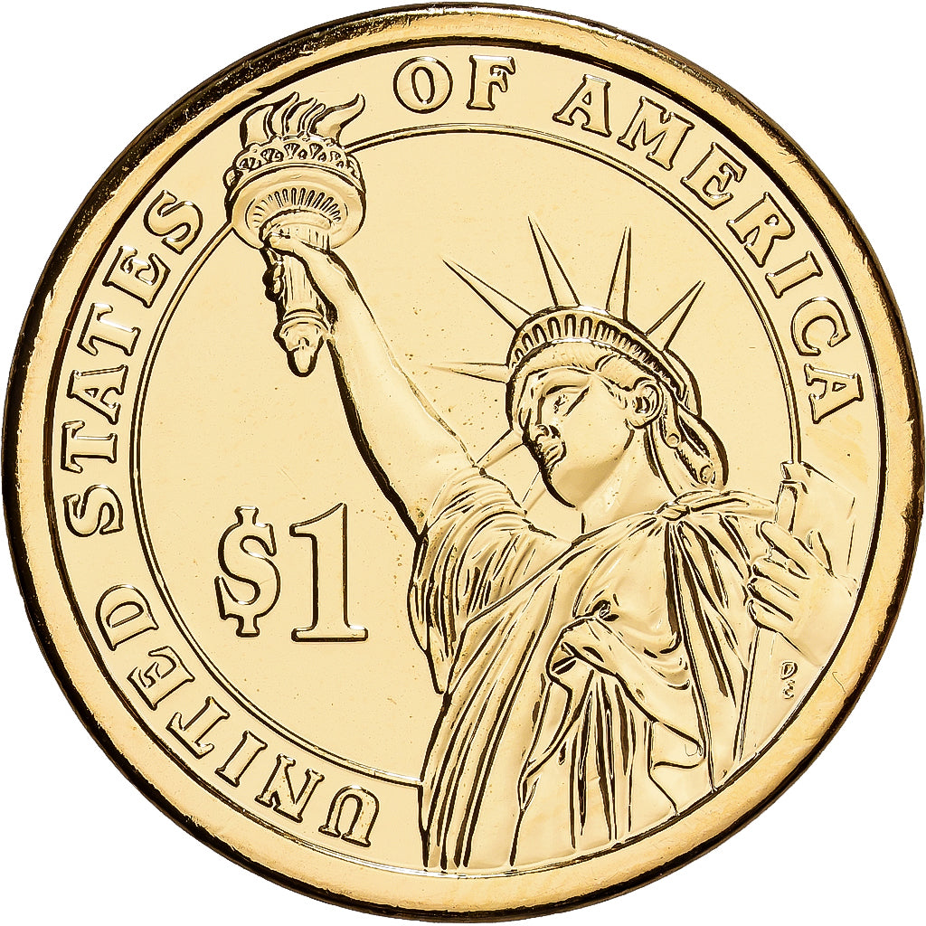 Estados Unidos, 1 Dollar, James Monroe, 2015, U.S. Mint, Cobre - latón, FDC