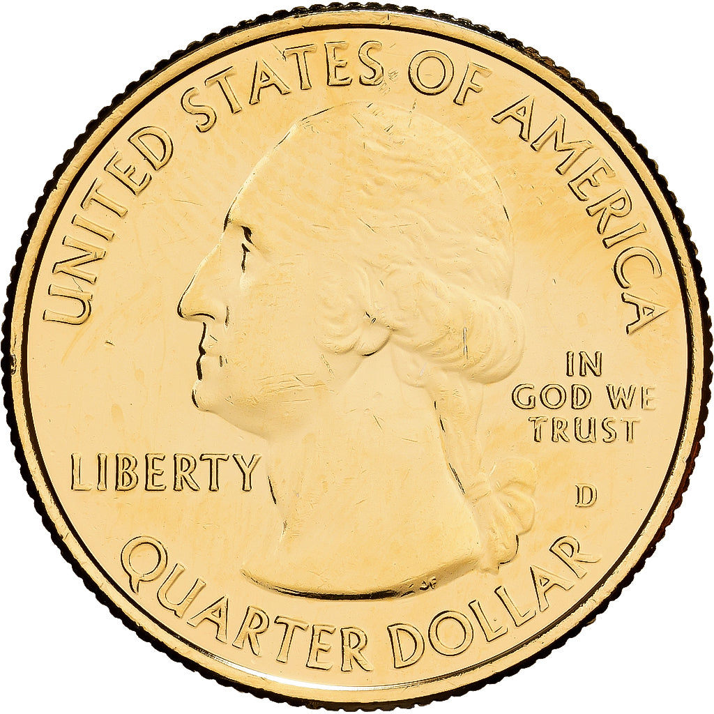 États-Unis, Quarter, Quarter Dollar, 2020, Denver, Salt river bay - Virgin