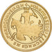 France, Medal, Reproduction du Franc à Cheval, Copper Gilt, Proof, MS(65-70)