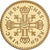 França, medalha, Louis XIV, Reproduction louis d'or 1710, Cobre Dourado, Proof