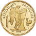 Francia, medalla, Reproduction 50 Francs Génie 1878, Copper Gilt, Prueba, FDC
