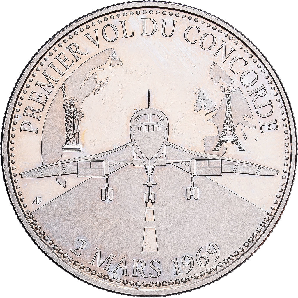 Francia, medalla, Les événements forts de votre vie, Premier vol du Concorde