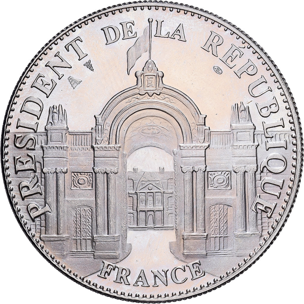 France, Medal, Les Présidents de la République, Jacques Chirac, Copper-nickel