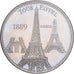 Francia, medalla, Paris - La Tour Eiffel, Cobre - níquel, SC