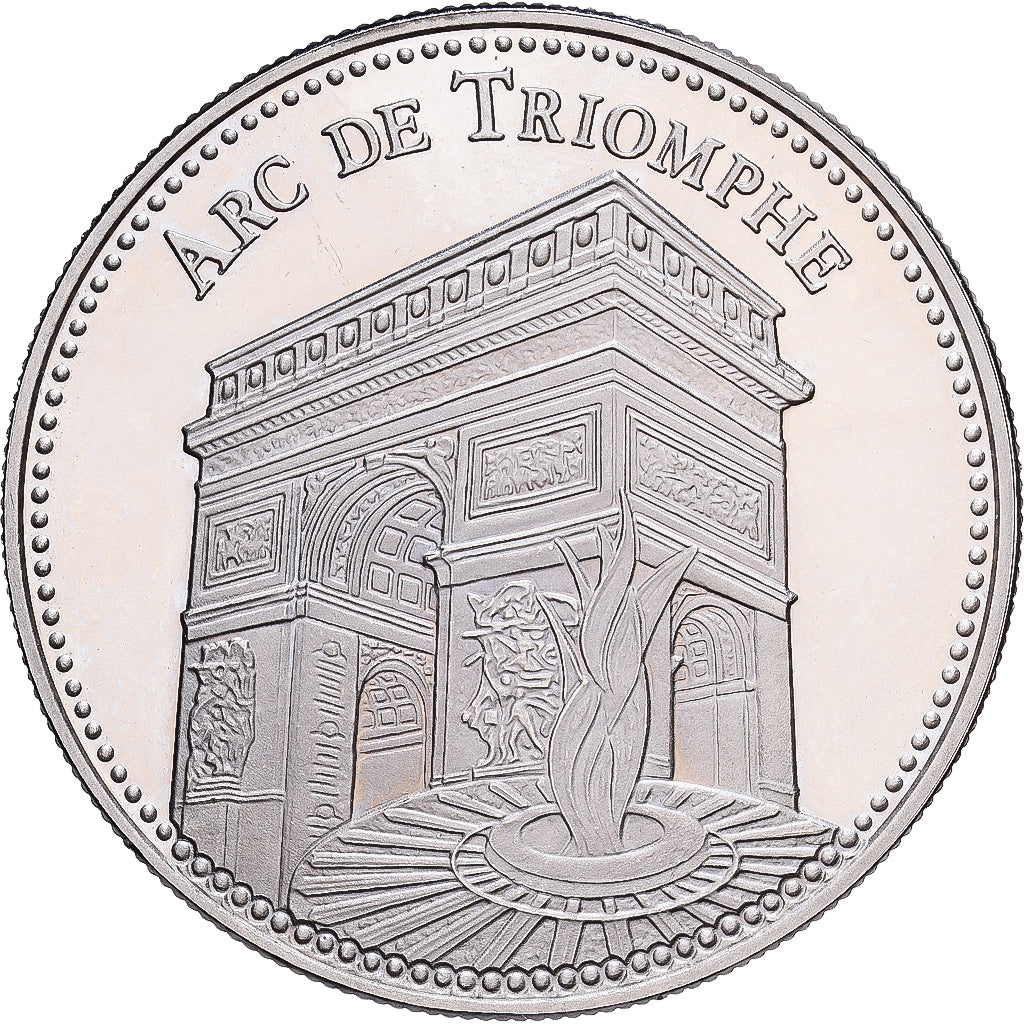 France, Médaille, L'Arc de Triomphe, Cupro-nickel, SPL