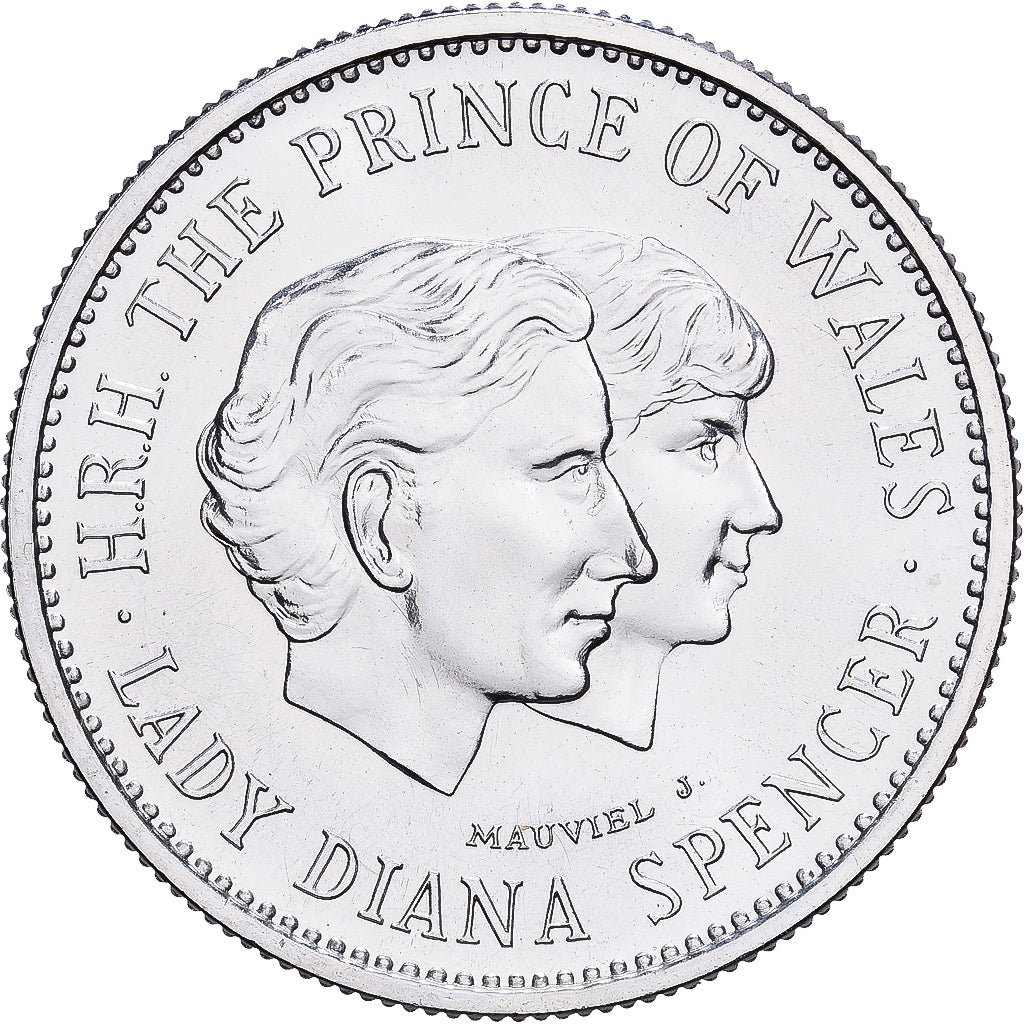 Reino Unido, medalla, The Royal Wedding, Prince of Wales-Lady Diana, 1981