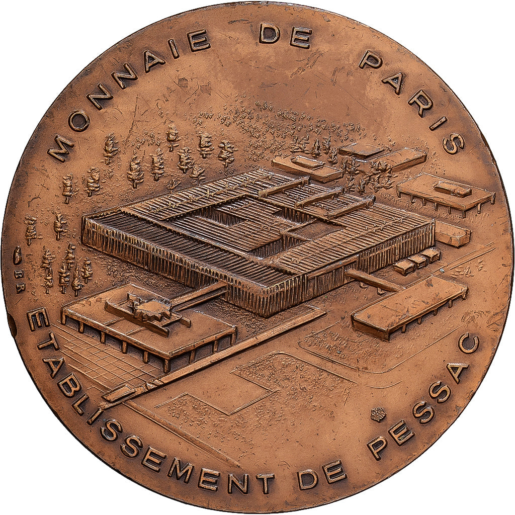 Francia, medaglia, Souvenir d'une visite, Semeuse, Undated (1975), MDP, Bronzo