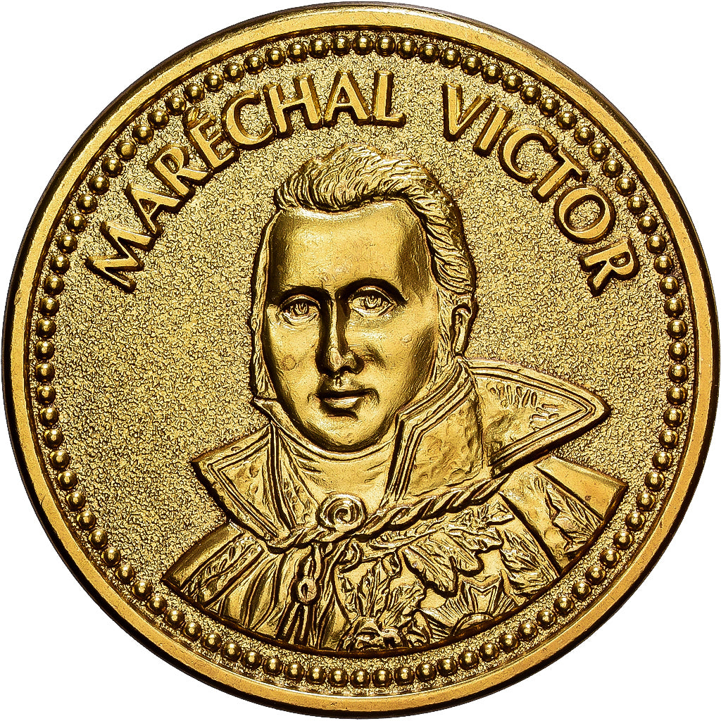 France, Medal, Napoléon Ier, Maréchal Victor, Brass, MS(63)