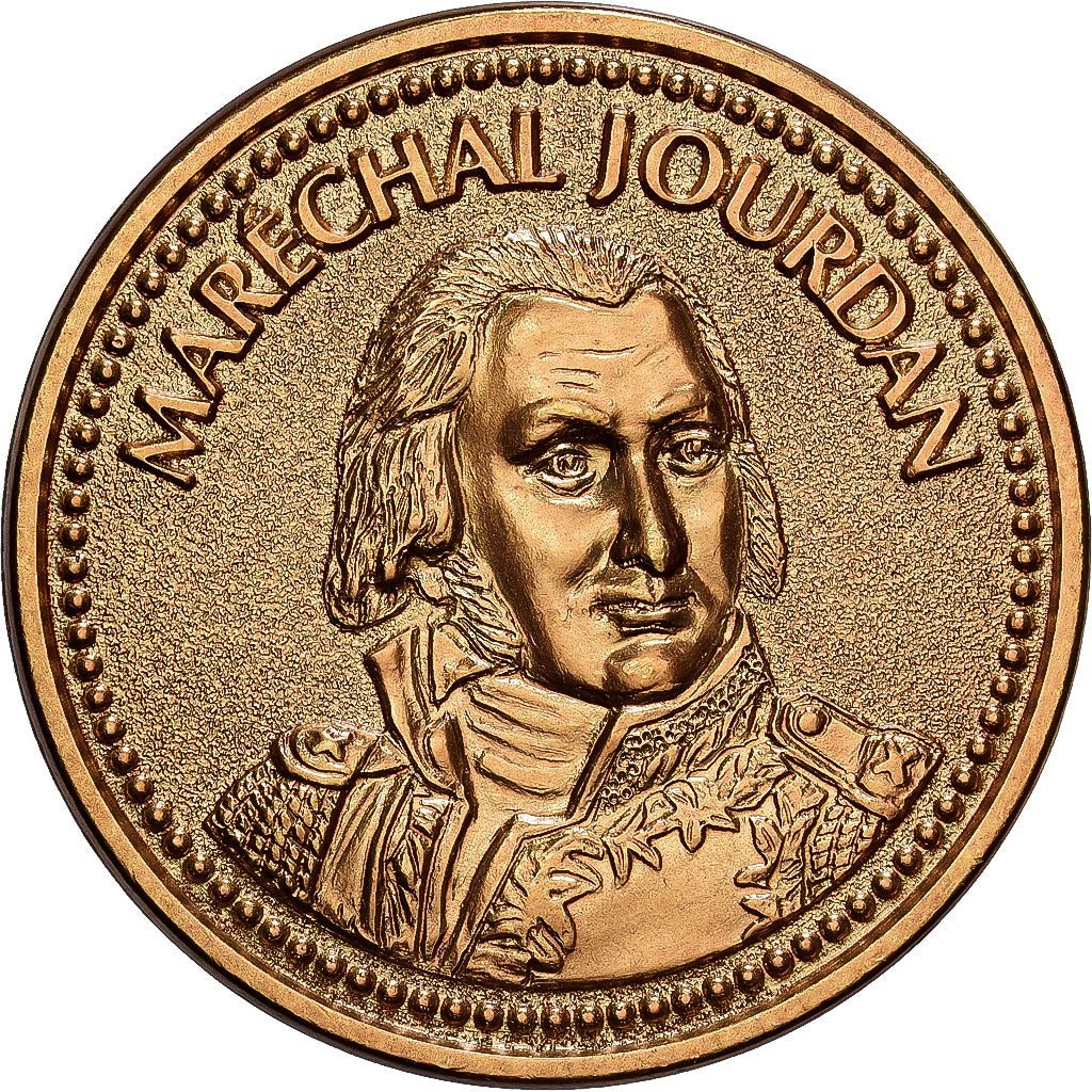 França, medalha, Napoléon Ier, Maréchal Jourdan, Latão, MS(63)