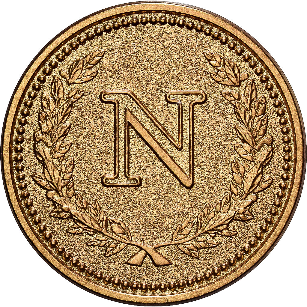 França, medalha, Napoléon Ier, Maréchal Jourdan, Latão, MS(63)