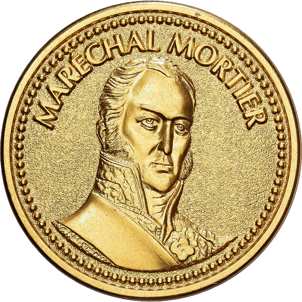 França, medalha, Napoléon Ier, Maréchal Mortier, Latão, MS(63)