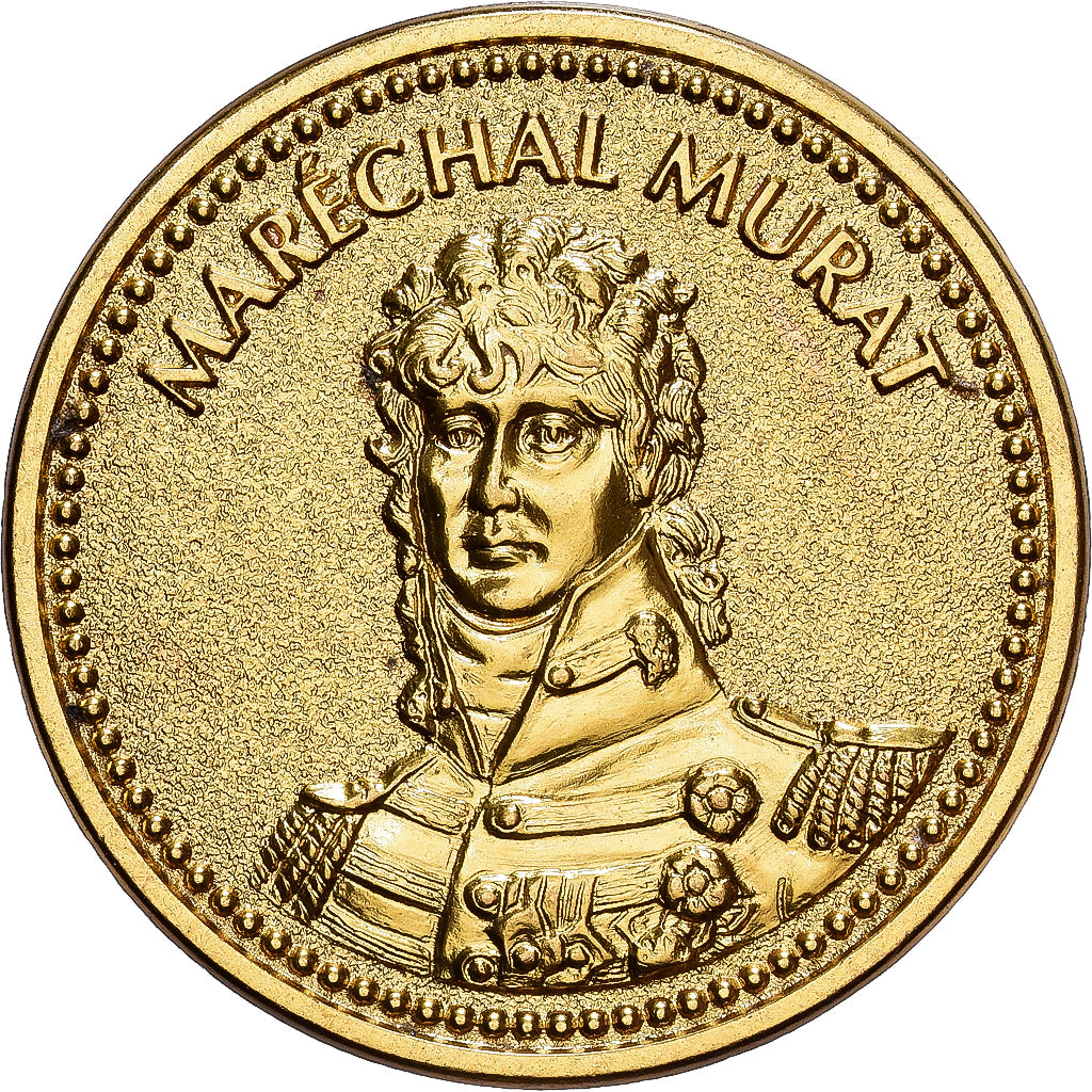França, medalha, Napoléon Ier, Maréchal Murat, Latão, MS(63)