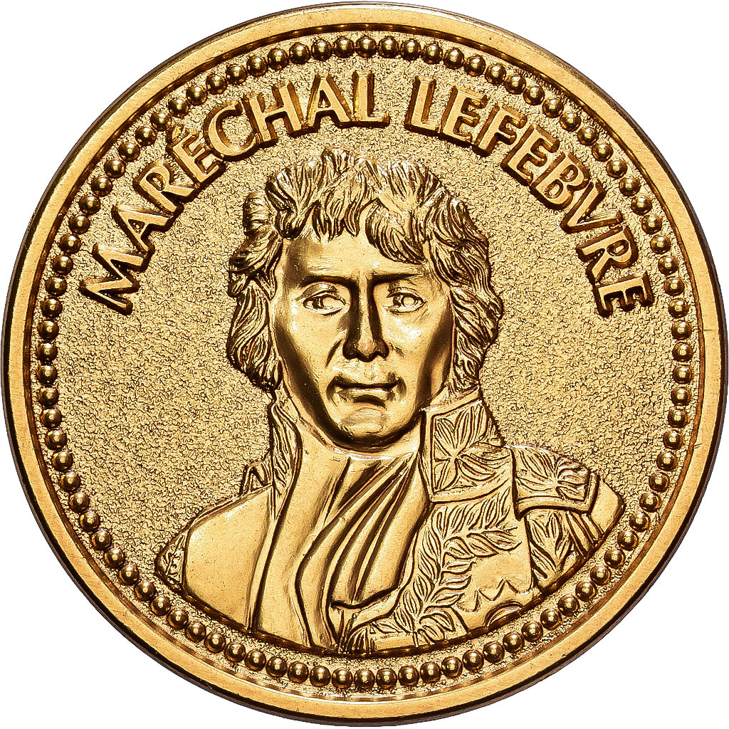 França, medalha, Napoléon Ier, Maréchal Lefebvre, Latão, MS(63)