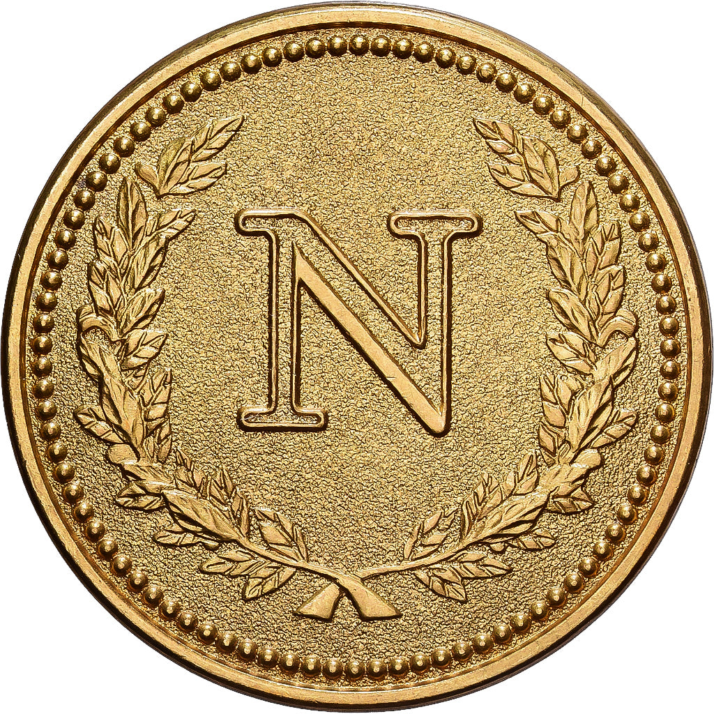França, medalha, Napoléon Ier, Maréchal Bessières, Latão, MS(63)