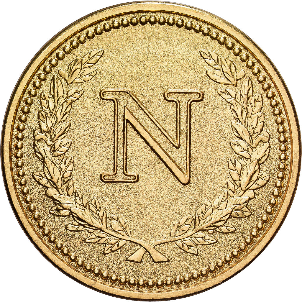 France, Médaille, Napoléon Bonaparte, 1er Consul, Laiton, SPL
