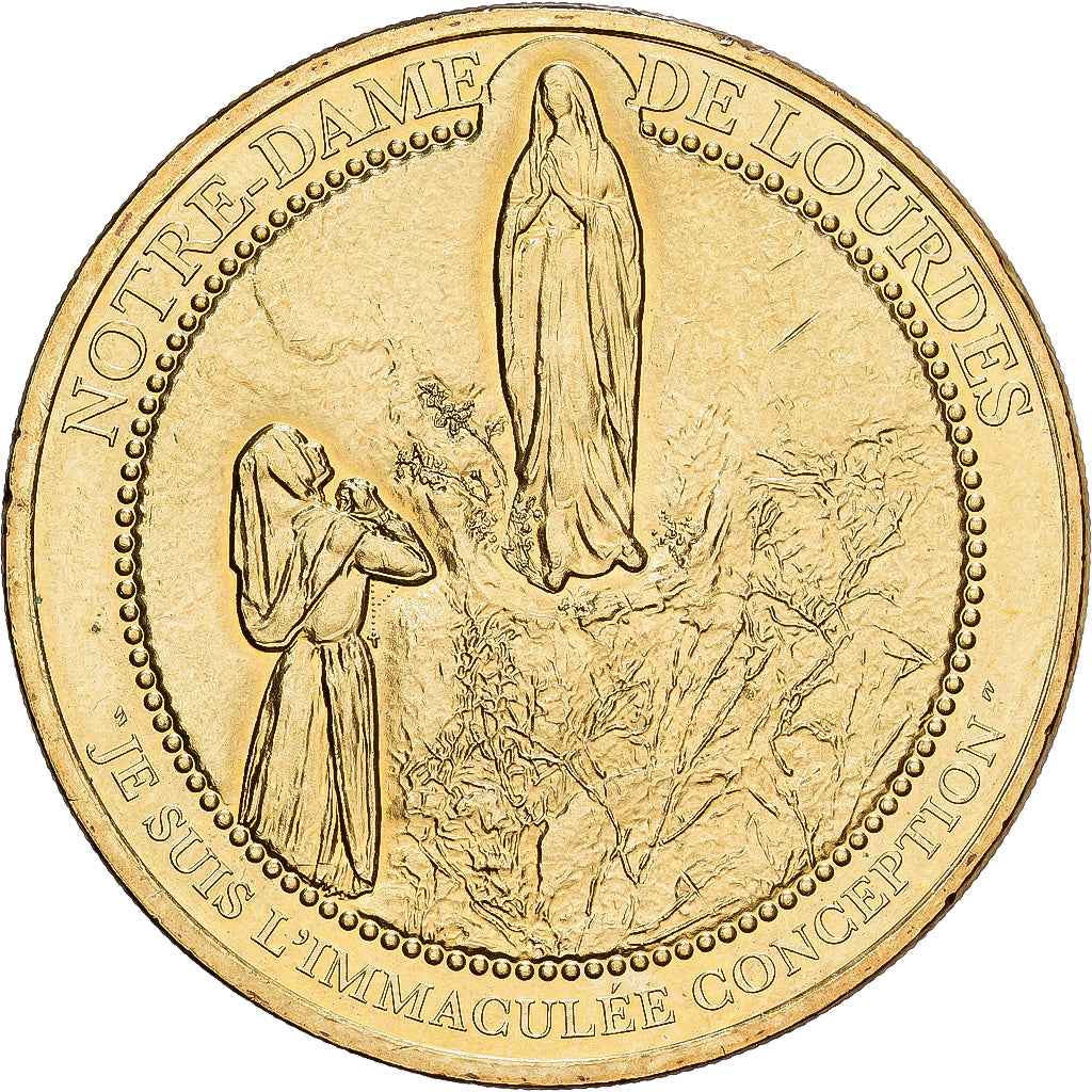 France, Jeton, Lourdes - Sanctuaires Notre Dame, Cupro-nickel Aluminium, SPL