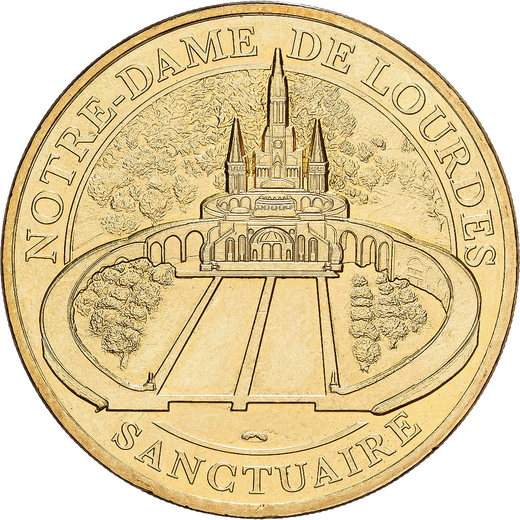 France, Jeton, Lourdes - Sanctuaires Notre Dame, Cupro-nickel Aluminium, SPL