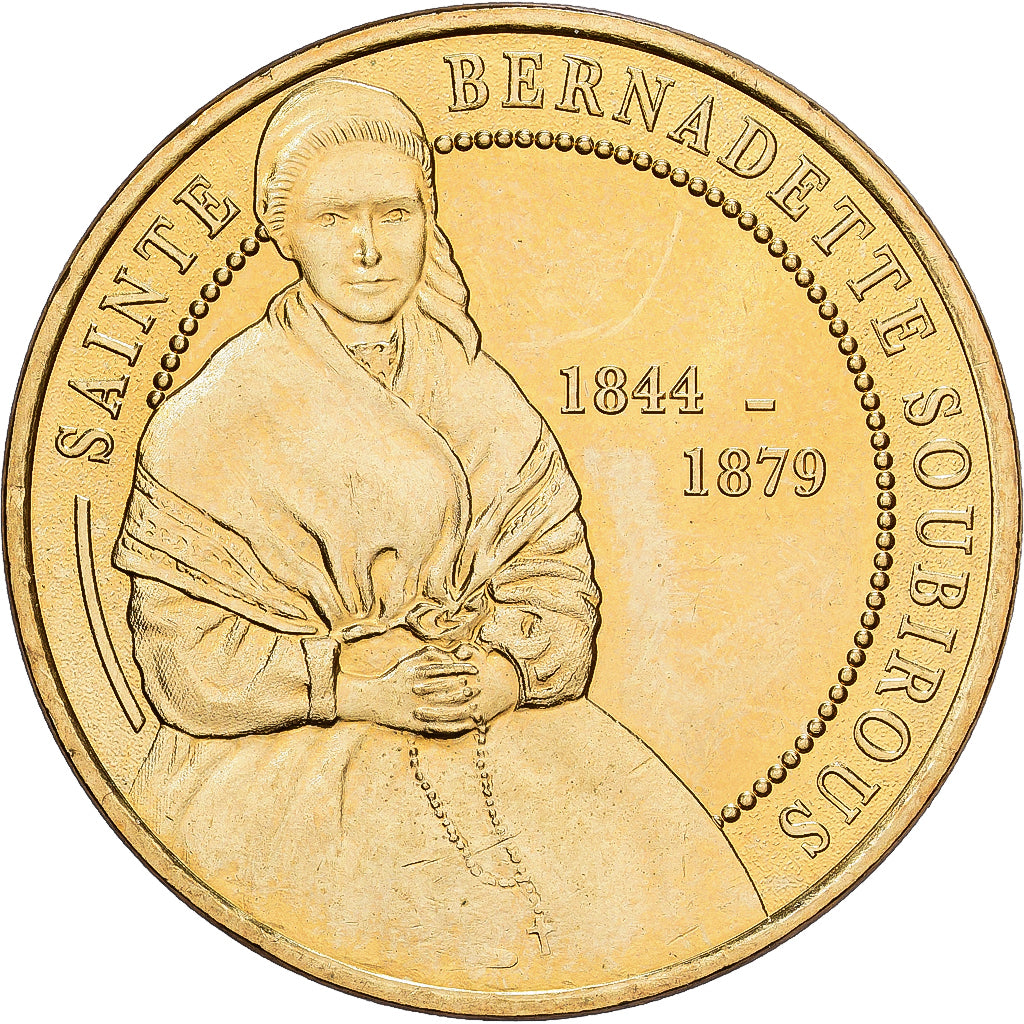 France, Jeton, Lourdes - n°22 - Sainte Bernadette Soubirou, 2016, Cupro-nickel