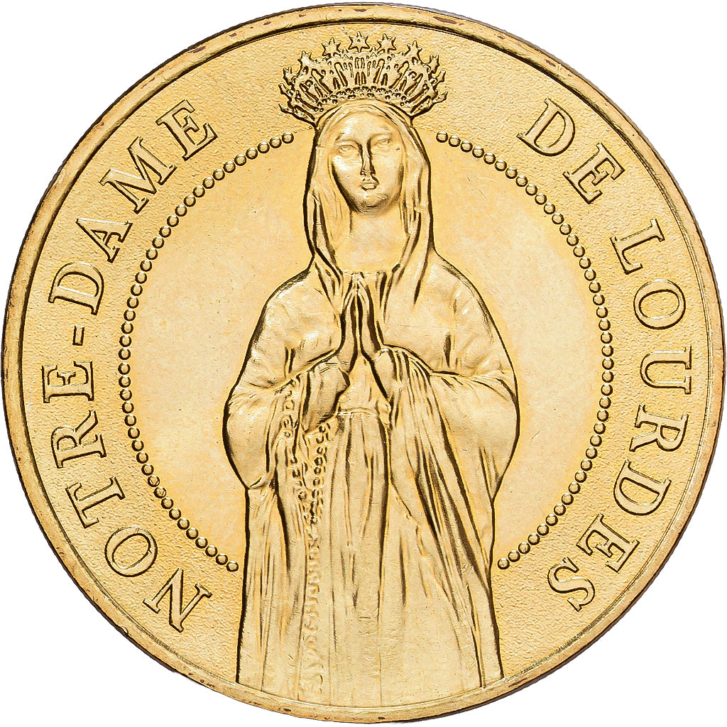 France, Jeton, Lourdes - n°22 - Sainte Bernadette Soubirou, 2016, Cupro-nickel