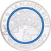 Francja, medal, La Planète Bleue, 2017, Srebro, MS(65-70)
