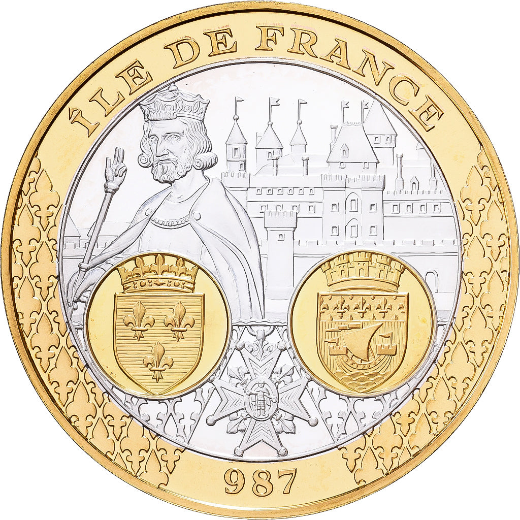 Frankreich, Medaille, Le Royaume de France, Ile-de-France, Silber, STGL