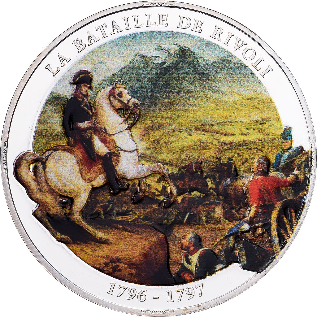Frankreich, Medaille, Napoleon I, La Bataille de Rivoli, Silber, STGL