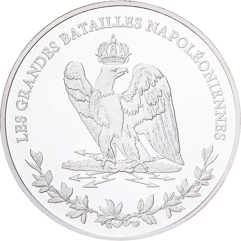 France, Medal, Napoleon I, Bataille d'Austerlitz, Silver, MS(65-70)