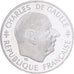 France, 1 Franc, Charles de Gaulle, 1988, MDP, Specimen, Proof, Silver