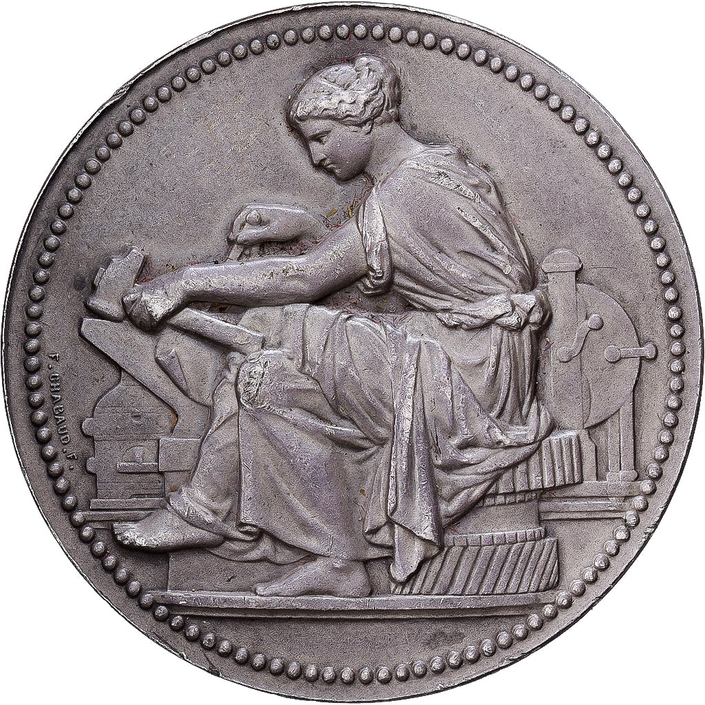 France, Medal, Institut Industriel du Nord de la France, Silver, Chabaud