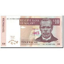 Banknote, Malawi, 10 Kwacha, 1997, 1997-07-01, KM:37, UNC(65-70)