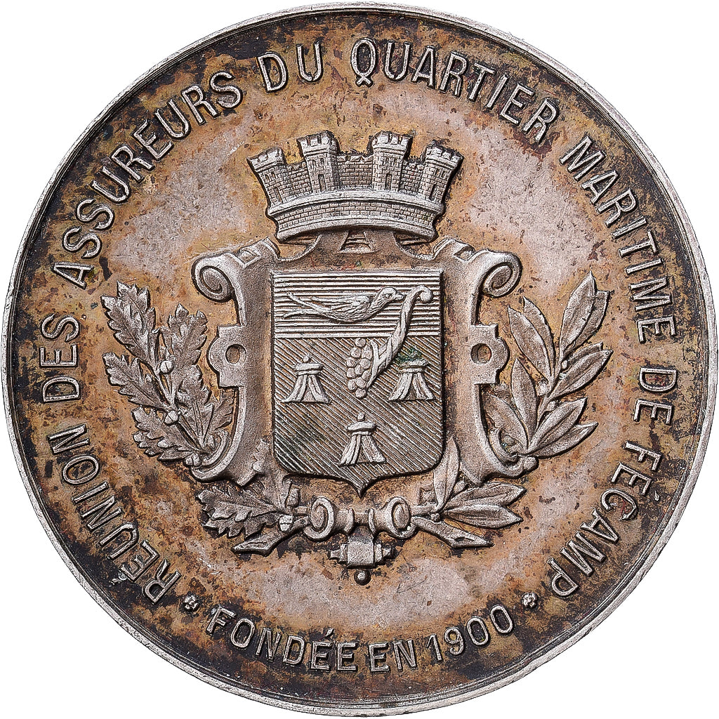 Frankreich, betaalpenning, Réunion des Assureurs du Quartier Maritime de