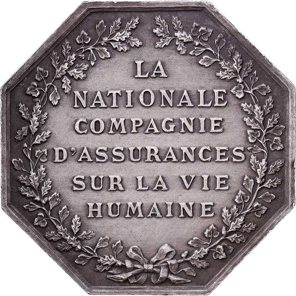 France, Token, La Nationale, Compagnie d'assurances sur la vie humaine, 1830