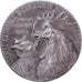 France, Medal, Société Centrale d'Aviculture de France, Silvered bronze