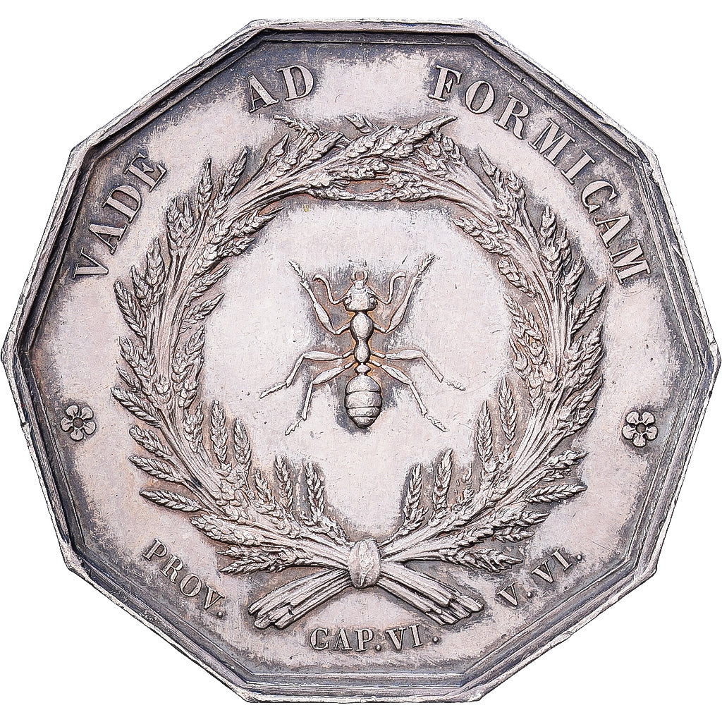 France, Jeton, Caisse d'Epargne et de Prévoyance de Lyon, n.d., Argent, SUP