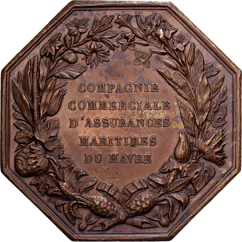 Francia, ficha, Le Havre, Compagnie Commerciale d'Assurances Maritimes, Rame