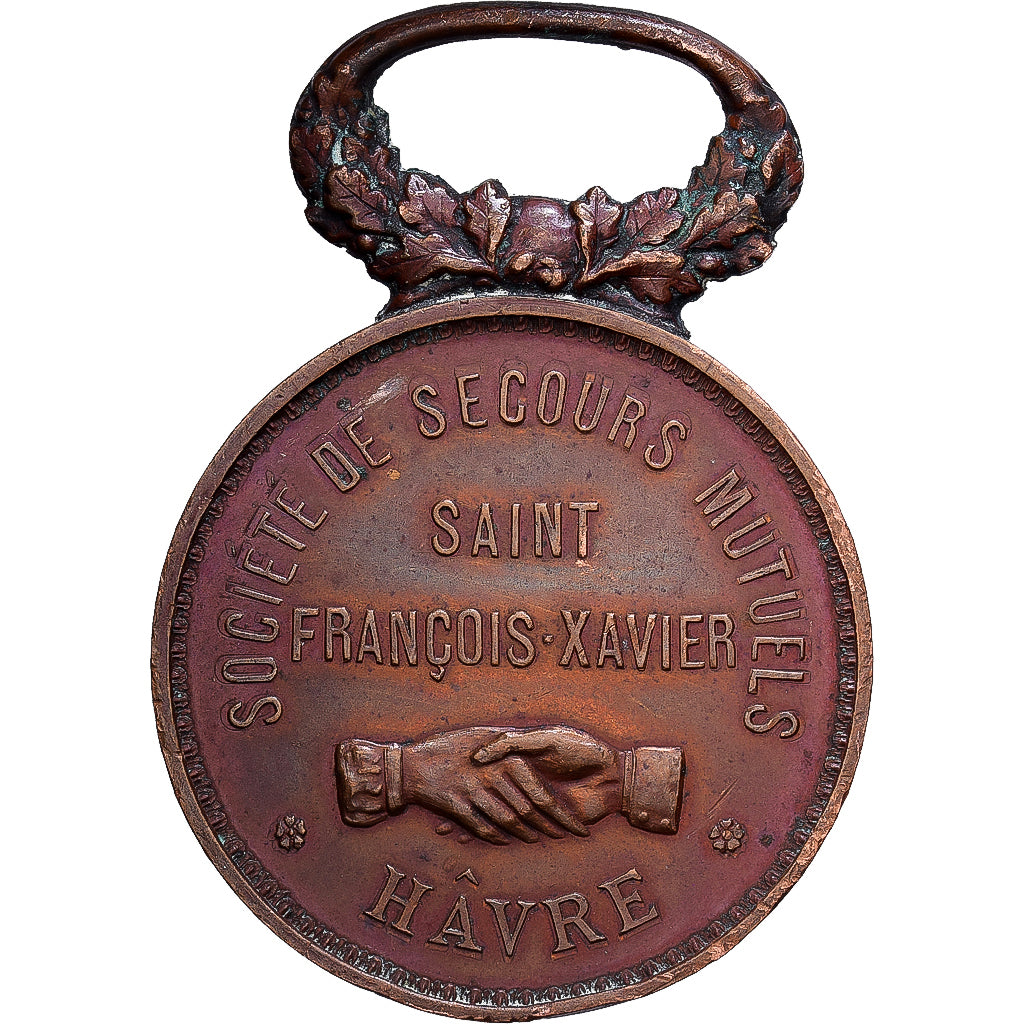 Frankreich, Medaille, Société de Secours Mutuels Saint François-Xavier, Le