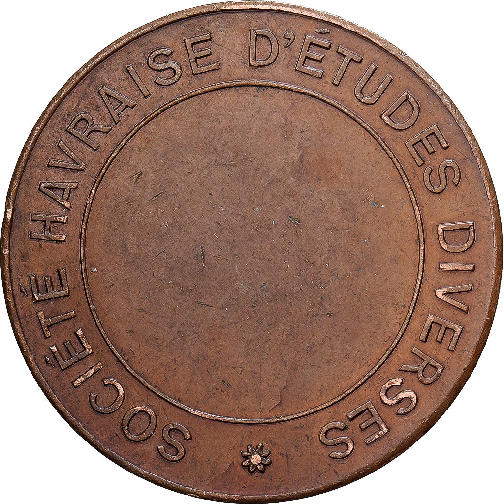 France, Medal, Bernardin de Saint-Pierre et Casimir Delavigne, Bronze, Duchesne