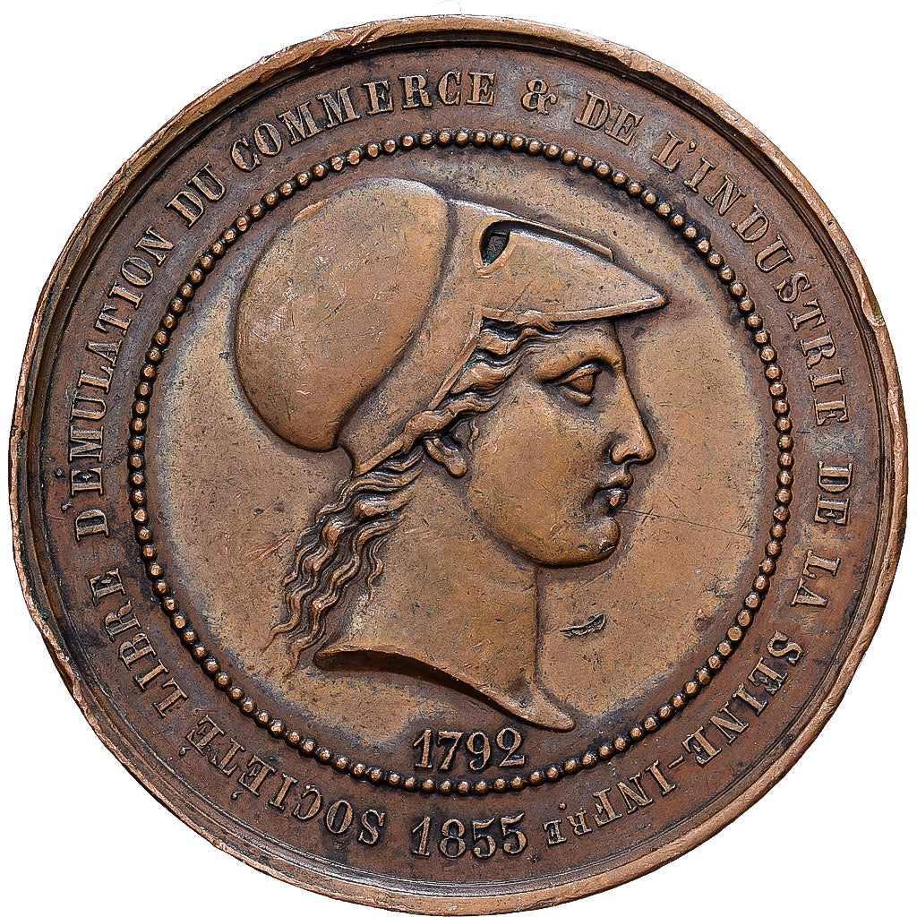Frankreich, betaalpenning, Société d'Emulation du Commerce, Seine Inférieure