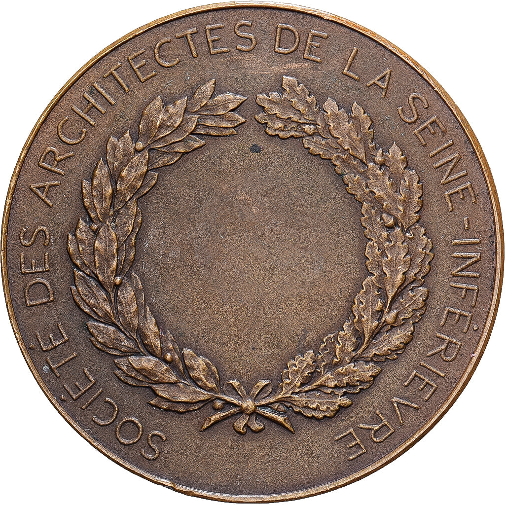 Frankreich, betaalpenning, Société des Architectes de la Seine-Inférieure