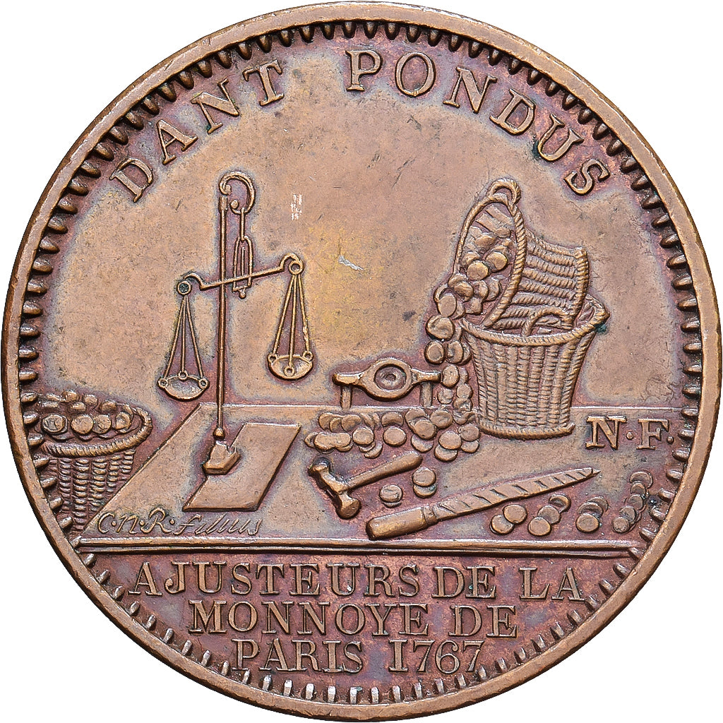 Francia, medaglia, Administration des Monnaies et Médailles, Bronzo, BB+