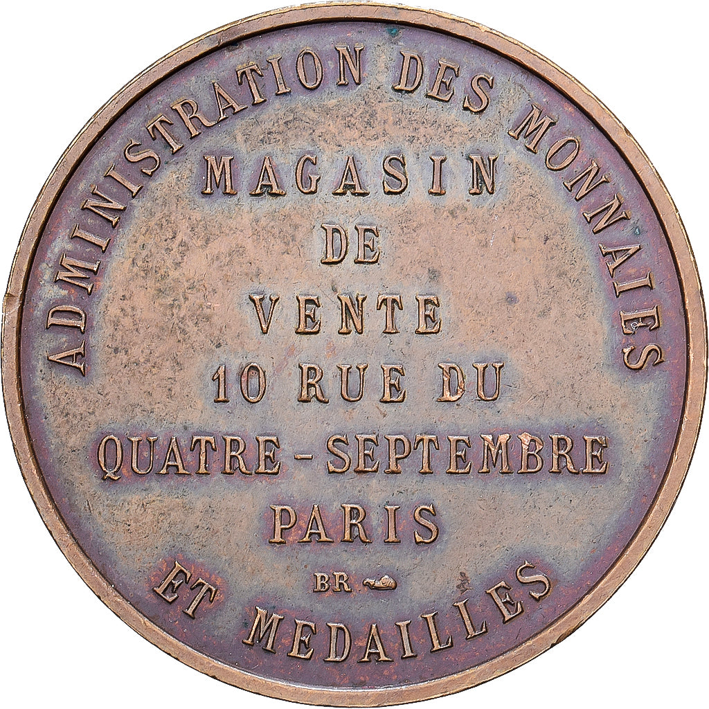 Francia, medaglia, Administration des Monnaies et Médailles, Bronzo, BB+