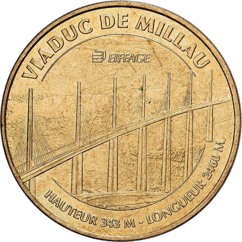 Francia, ficha, Viaduc de Millau -, 2008, Rame-nichel-alluminio, MDP, SPL-